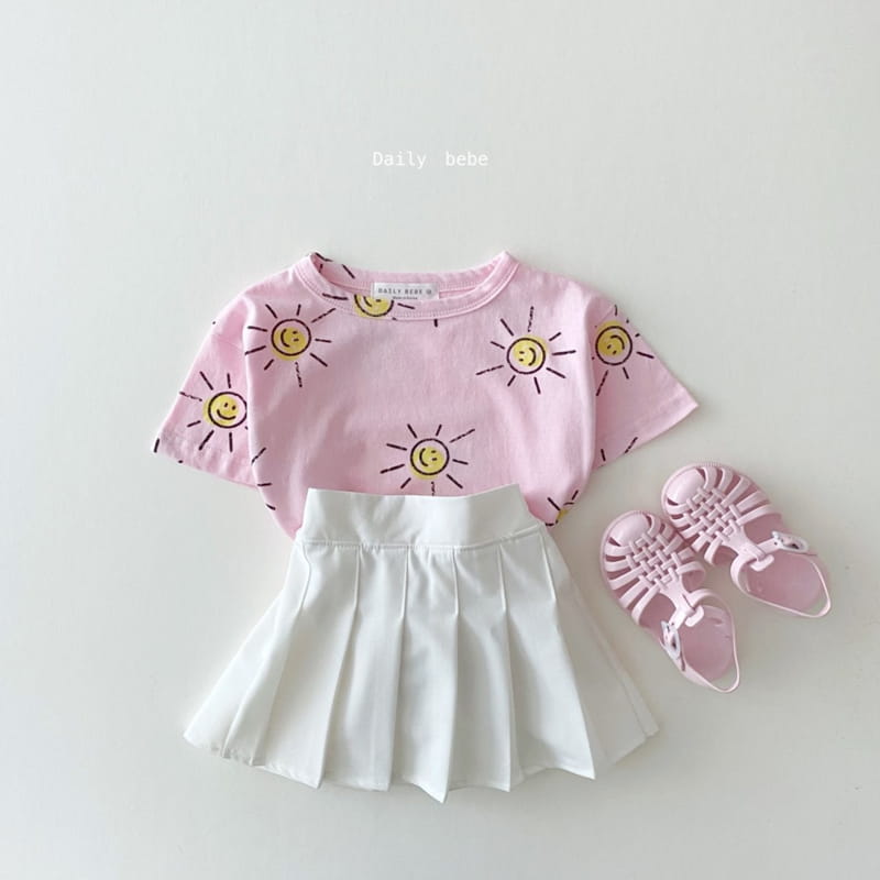 DAILY BEBE - Korean Children Fashion - #Kfashion4kids - Sunny Tee