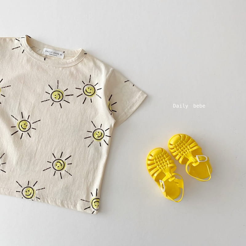 DAILY BEBE - Korean Children Fashion - #Kfashion4kids - Sunny Tee - 10