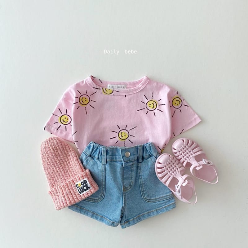 DAILY BEBE - Korean Children Fashion - #Kfashion4kids - Sunny Tee - 12