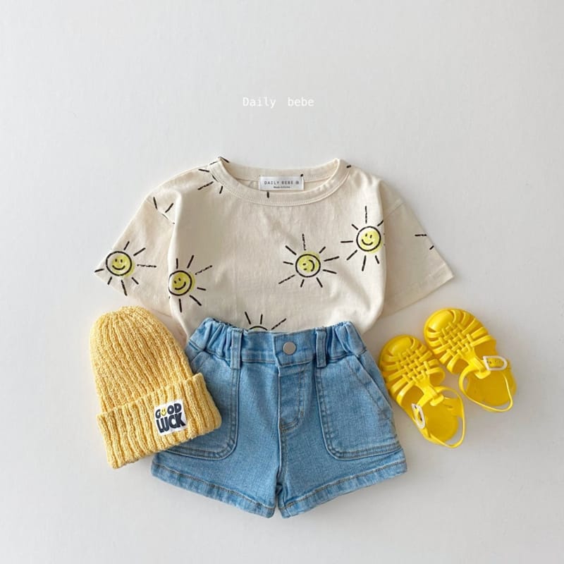 DAILY BEBE - Korean Children Fashion - #Kfashion4kids - Sunny Tee - 8
