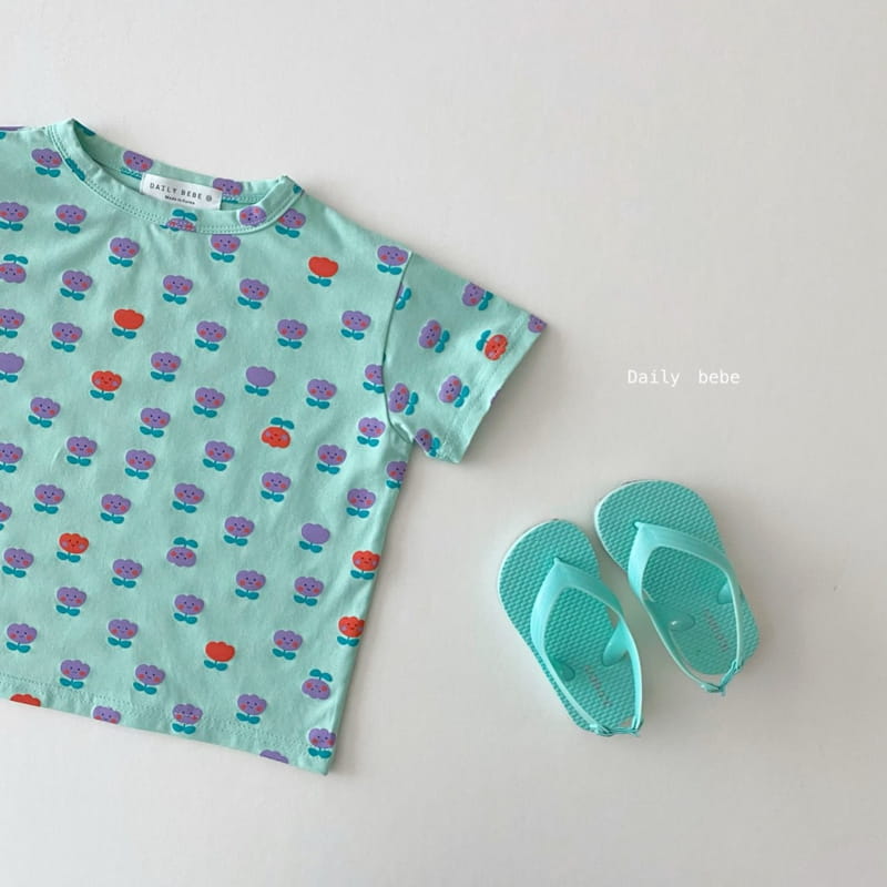 DAILY BEBE - Korean Children Fashion - #Kfashion4kids - Tulip Tee - 12