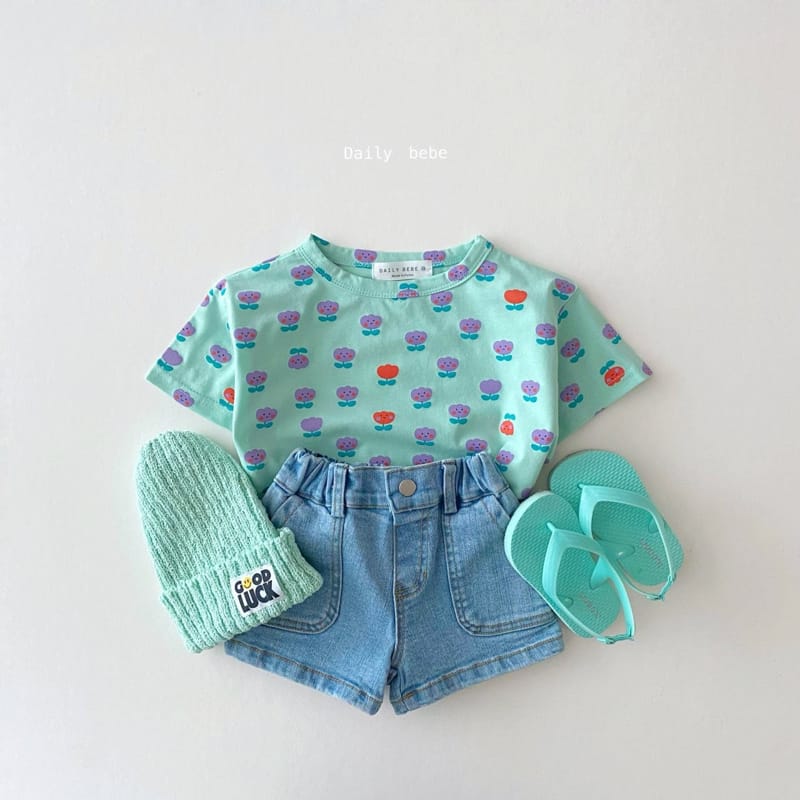 DAILY BEBE - Korean Children Fashion - #Kfashion4kids - Tulip Tee - 4
