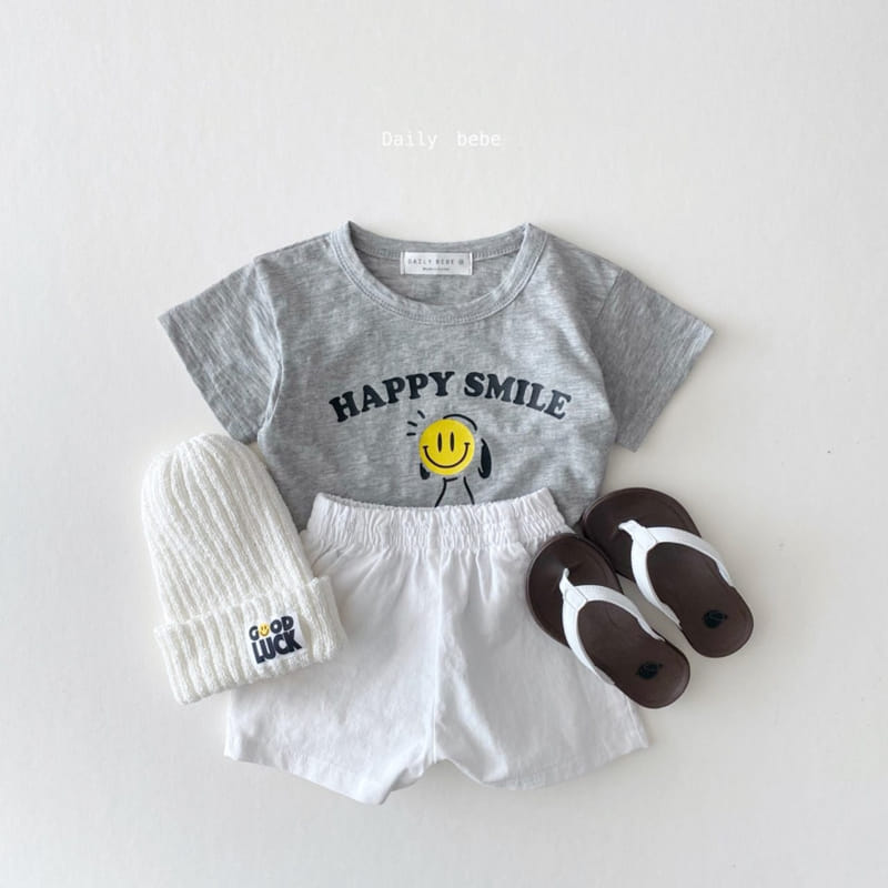 DAILY BEBE - Korean Children Fashion - #Kfashion4kids - Happy Tee - 4