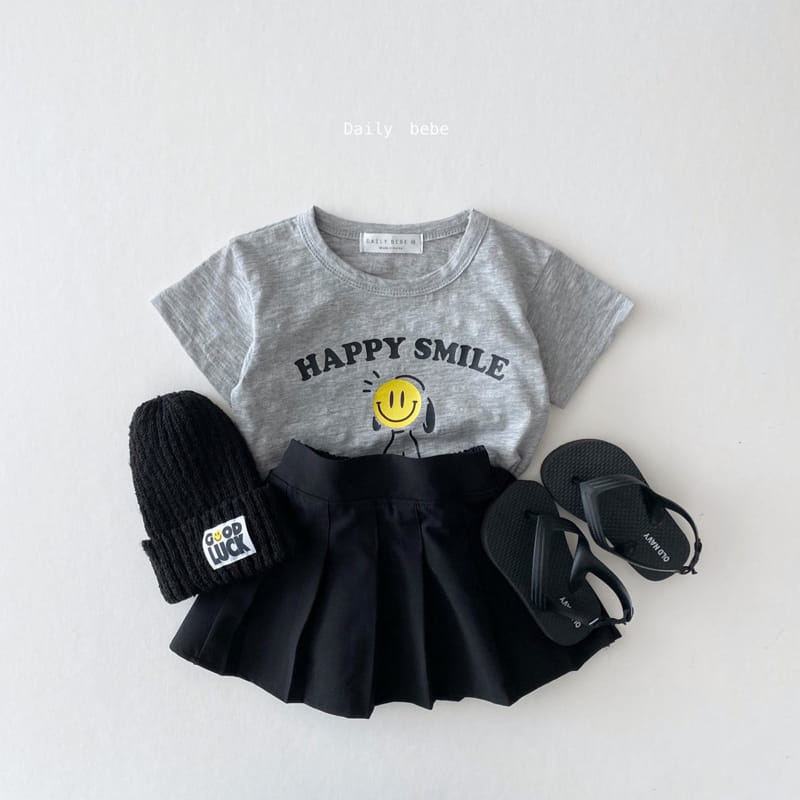 DAILY BEBE - Korean Children Fashion - #Kfashion4kids - Happy Tee - 5