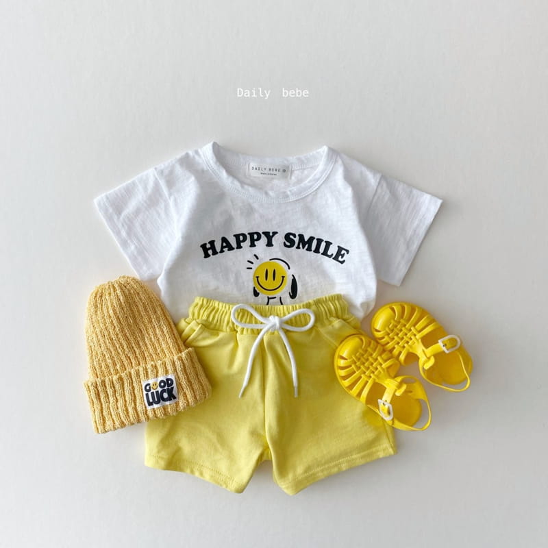 DAILY BEBE - Korean Children Fashion - #Kfashion4kids - Happy Tee - 9