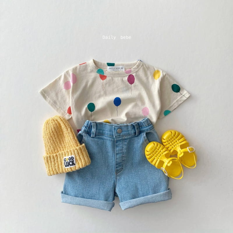 DAILY BEBE - Korean Children Fashion - #Kfashion4kids - Balloon Tee - 11