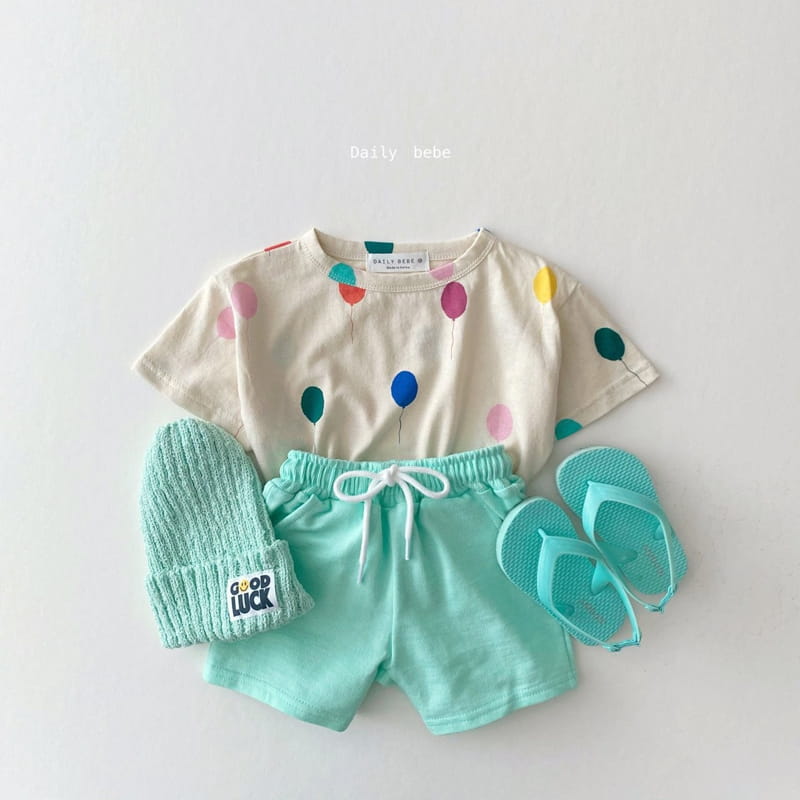 DAILY BEBE - Korean Children Fashion - #Kfashion4kids - Balloon Tee - 2