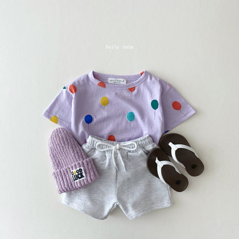 DAILY BEBE - Korean Children Fashion - #Kfashion4kids - Balloon Tee - 4
