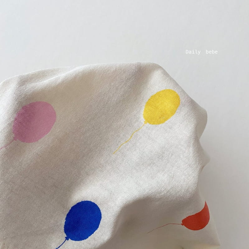 DAILY BEBE - Korean Children Fashion - #Kfashion4kids - Balloon Tee - 9