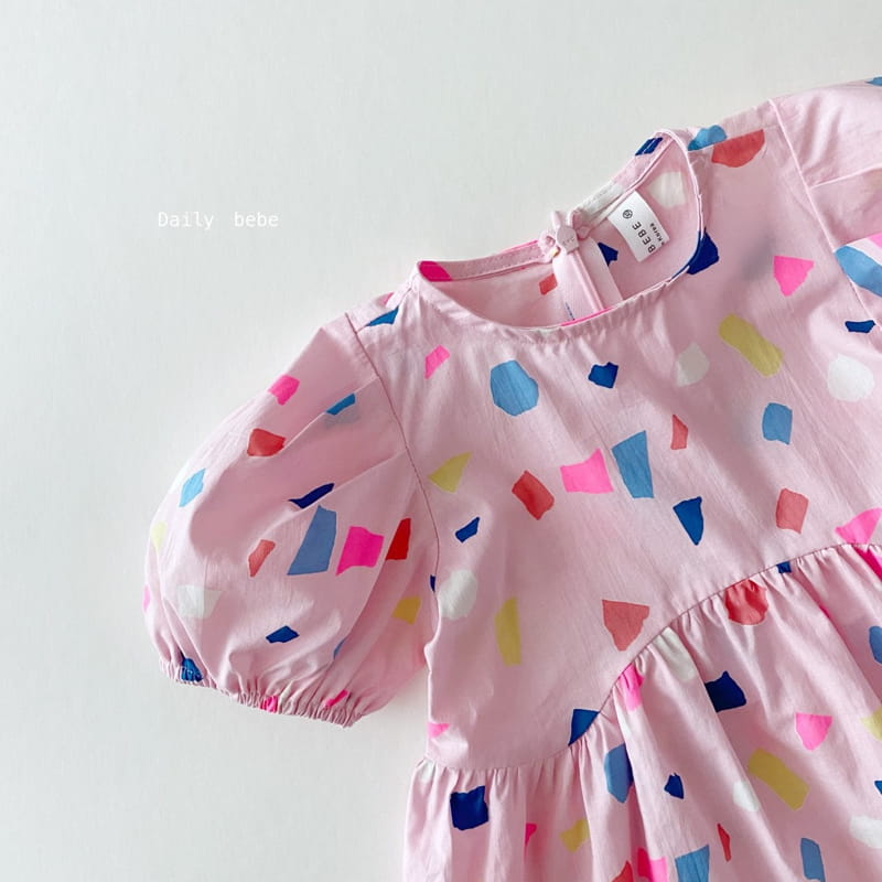 DAILY BEBE - Korean Children Fashion - #Kfashion4kids - Colored One-piece - 11