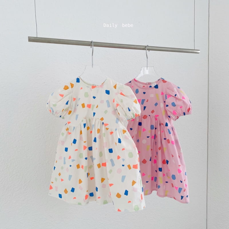 DAILY BEBE - Korean Children Fashion - #Kfashion4kids - Colored One-piece - 5