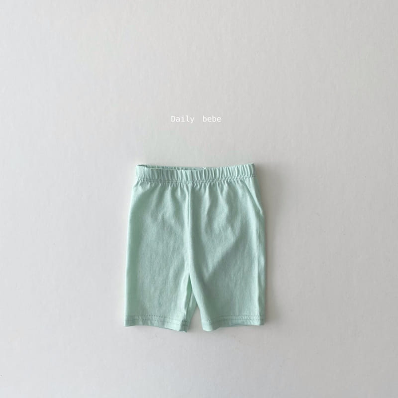 DAILY BEBE - Korean Children Fashion - #Kfashion4kids - Color Short Leggings - 11