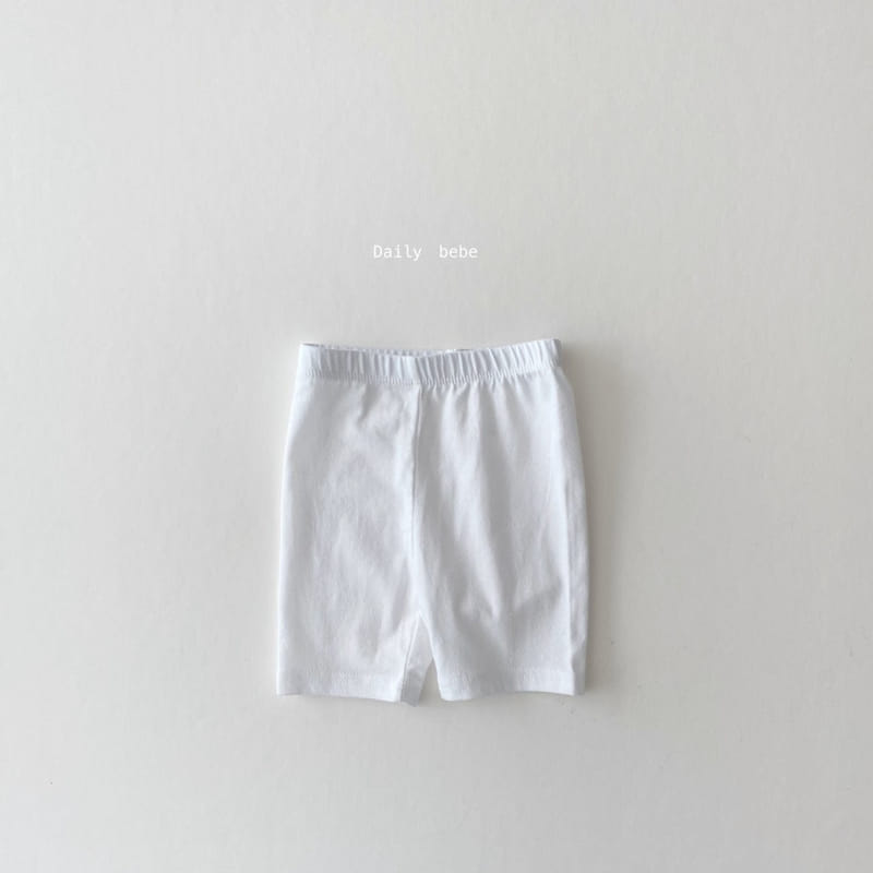 DAILY BEBE - Korean Children Fashion - #Kfashion4kids - Color Short Leggings - 12