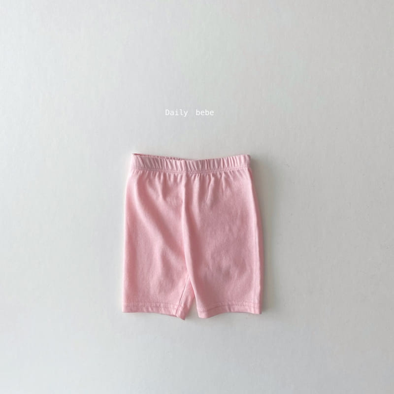 DAILY BEBE - Korean Children Fashion - #Kfashion4kids - Color Short Leggings - 2
