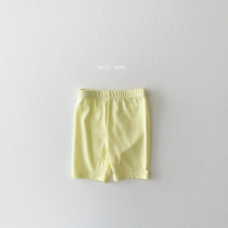 DAILY BEBE - Korean Children Fashion - #Kfashion4kids - Color Short Leggings - 3