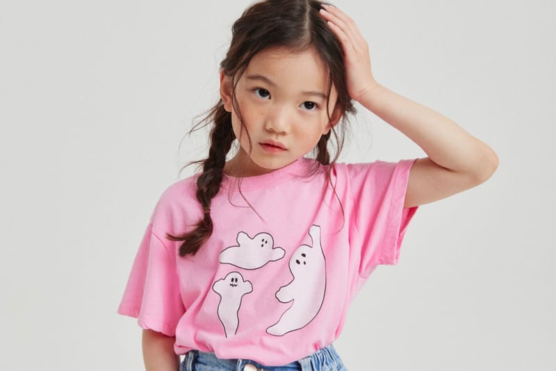 DALKOMHAI - Korean Children Fashion - #Kfashion4kids - Kid Ghost Tee - 3