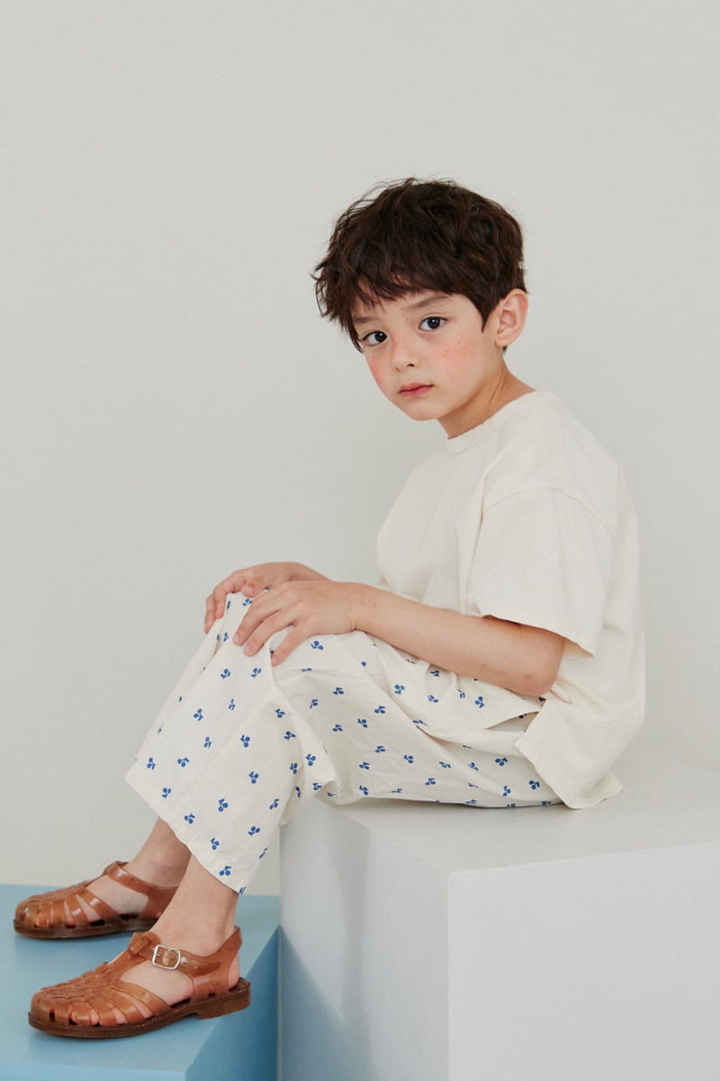 DALKOMHAI - Korean Children Fashion - #Kfashion4kids - U Neck Slit Tee - 3