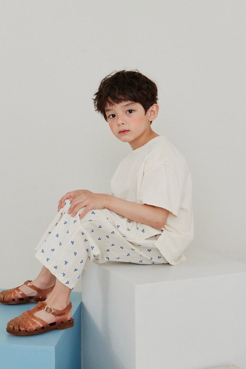DALKOMHAI - Korean Children Fashion - #Kfashion4kids - U Neck Slit Tee - 4
