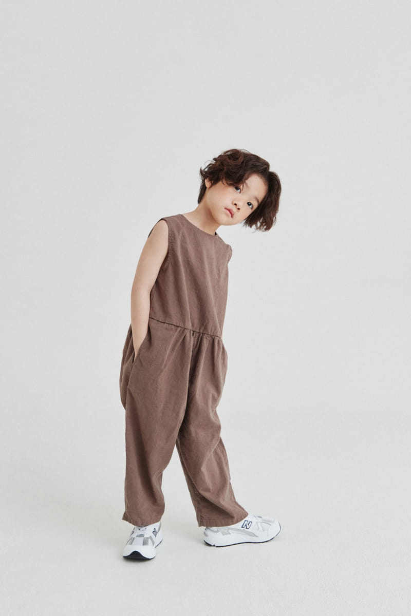 DALKOMHAI - Korean Children Fashion - #Kfashion4kids - Linen Jumpsuit - 12