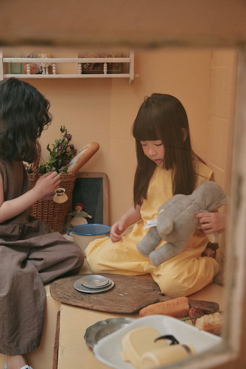 DALKOMHAI - Korean Children Fashion - #Kfashion4kids - Linen Jumpsuit - 8