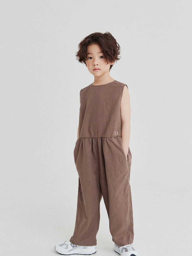 DALKOMHAI - Korean Children Fashion - #Kfashion4kids - Linen Jumpsuit - 9