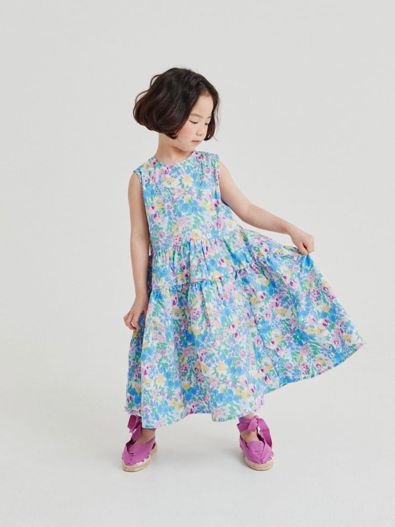 DALKOMHAI - Korean Children Fashion - #Kfashion4kids - Blueming One-piece - 11