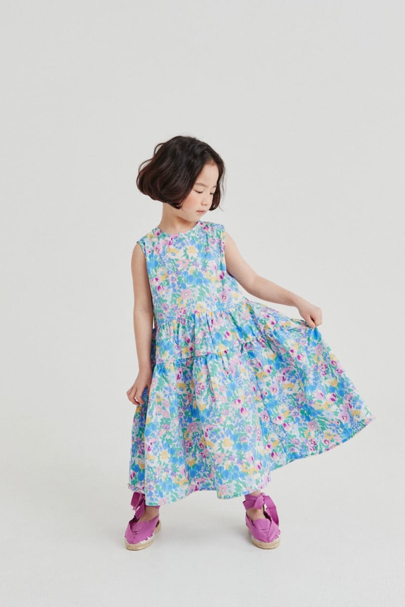 DALKOMHAI - Korean Children Fashion - #Kfashion4kids - Blueming One-piece - 12