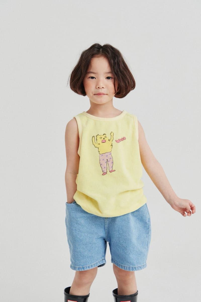 DALKOMHAI - Korean Children Fashion - #Kfashion4kids - Wu Wu Wu Sleeveless - 3