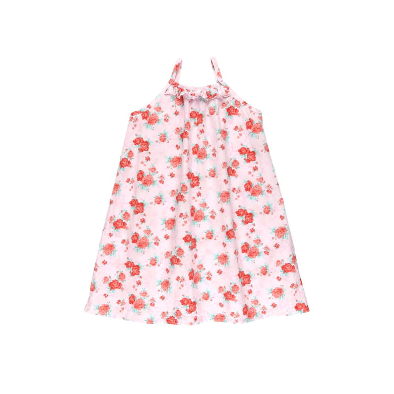 DALKOMHAI - Korean Children Fashion - #Kfashion4kids - Small Frill One-piece - 12