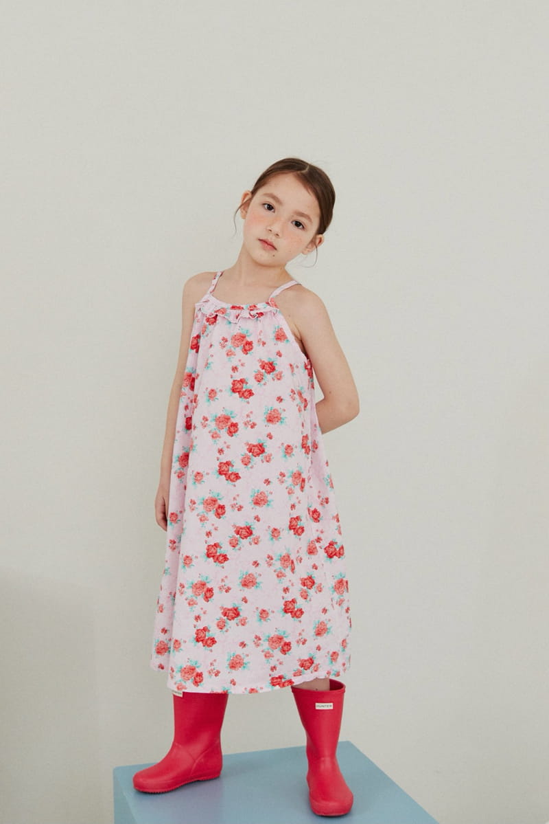 DALKOMHAI - Korean Children Fashion - #Kfashion4kids - Small Frill One-piece - 3