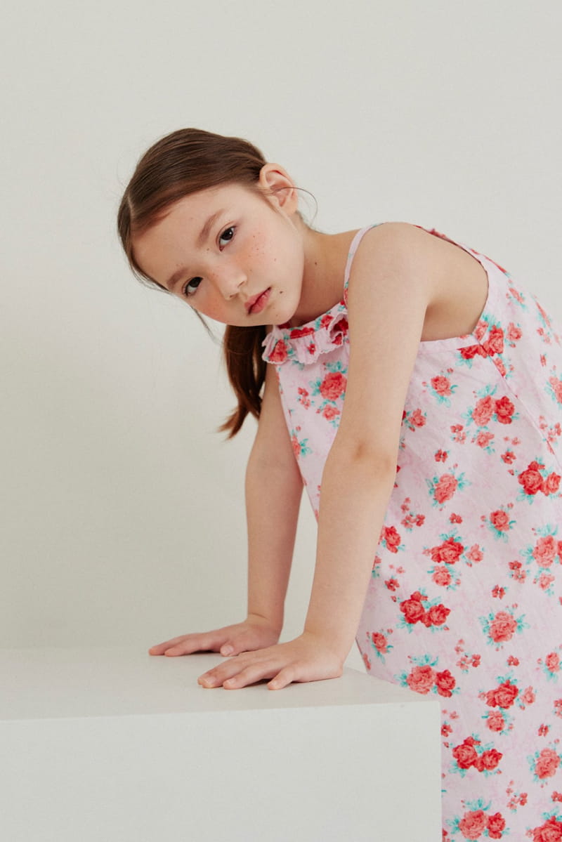 DALKOMHAI - Korean Children Fashion - #Kfashion4kids - Small Frill One-piece - 4