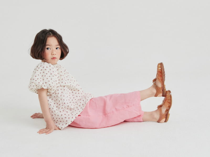 DALKOMHAI - Korean Children Fashion - #Kfashion4kids - Flower Blouse - 2