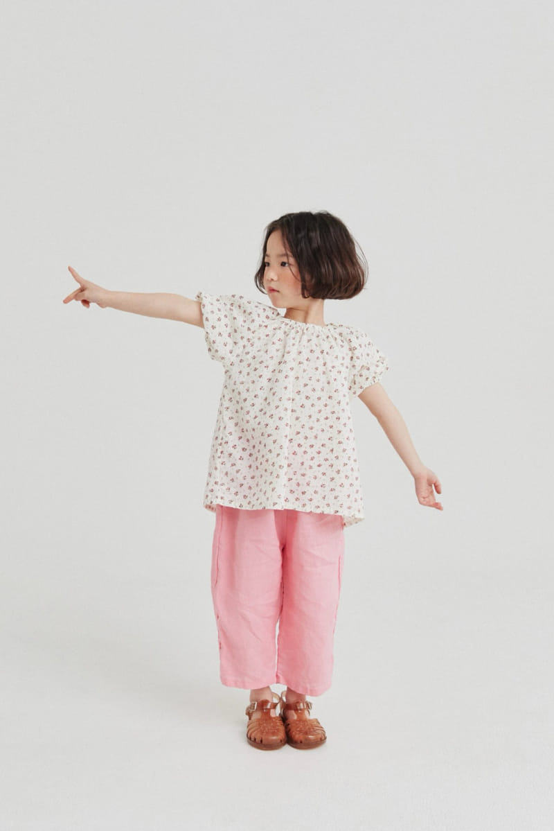DALKOMHAI - Korean Children Fashion - #Kfashion4kids - Flower Blouse - 3