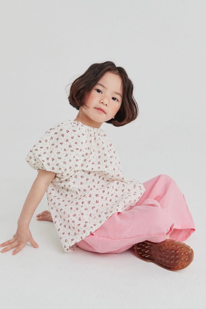 DALKOMHAI - Korean Children Fashion - #Kfashion4kids - Flower Blouse - 5