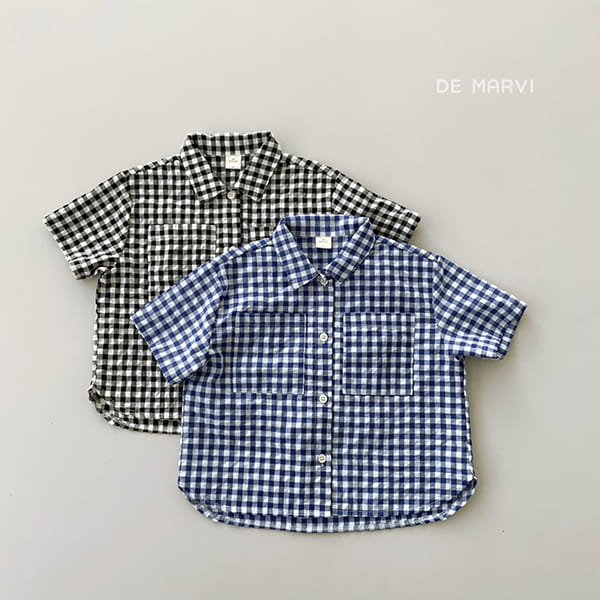 DE MARVI - Korean Children Fashion - #Kfashion4kids - Check Cov Shirt - 10