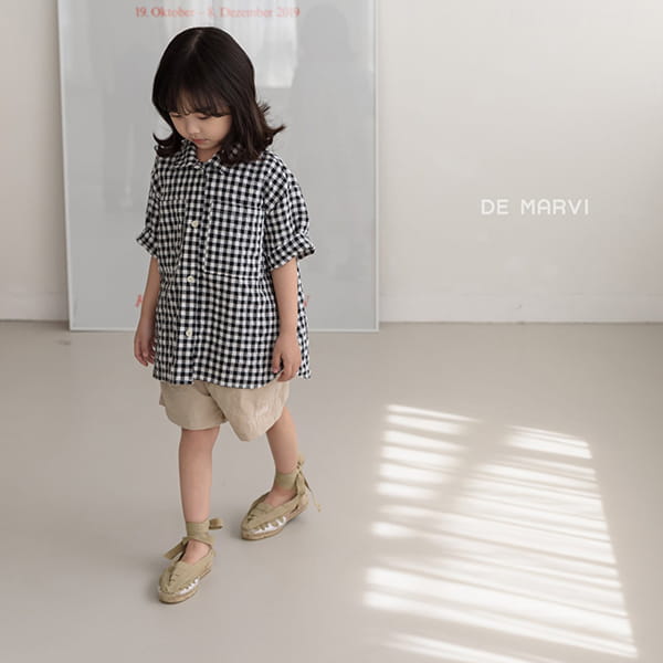 DE MARVI - Korean Children Fashion - #Kfashion4kids - Check Cov Shirt - 2
