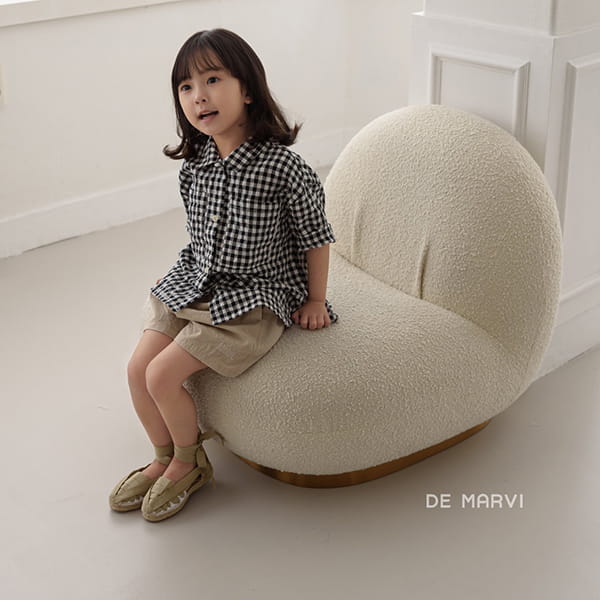 DE MARVI - Korean Children Fashion - #Kfashion4kids - Check Cov Shirt - 4