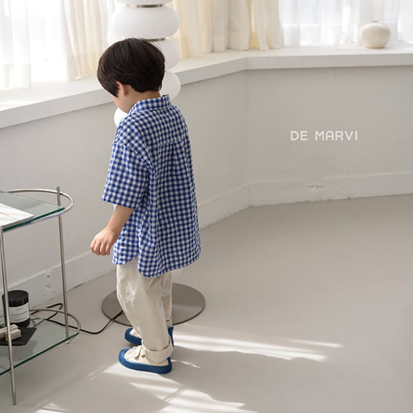 DE MARVI - Korean Children Fashion - #Kfashion4kids - Check Cov Shirt - 9