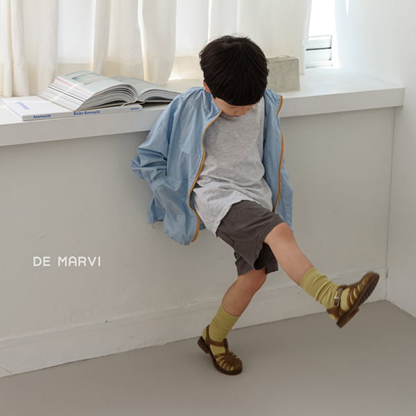 DE MARVI - Korean Children Fashion - #Kfashion4kids - Check Windbreaker - 4
