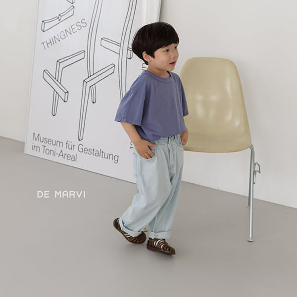 DE MARVI - Korean Children Fashion - #Kfashion4kids - Summer Jeans - 3