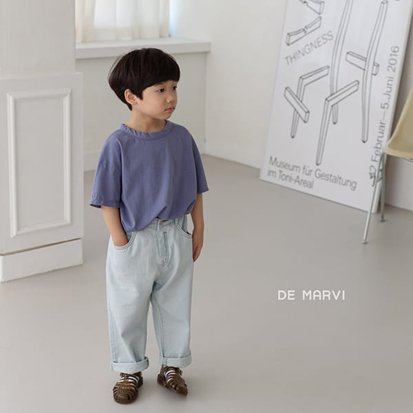 DE MARVI - Korean Children Fashion - #Kfashion4kids - Summer Jeans - 5