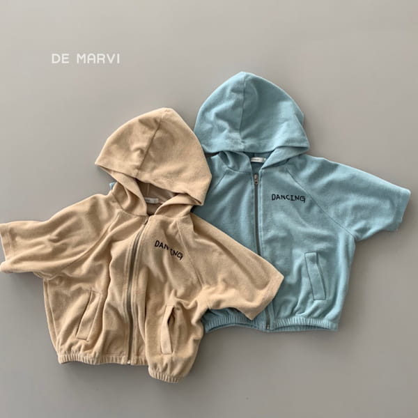 DE MARVI - Korean Children Fashion - #Kfashion4kids - Tery Hoody Zip-up - 9
