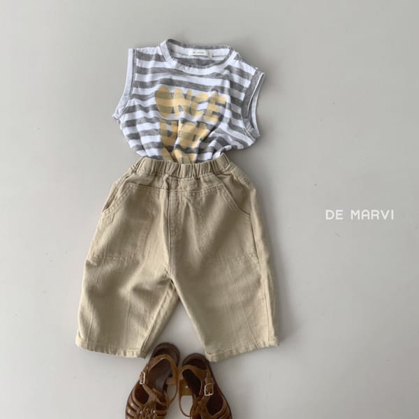 DE MARVI - Korean Children Fashion - #Kfashion4kids - Hoho Cotton Shorts - 2