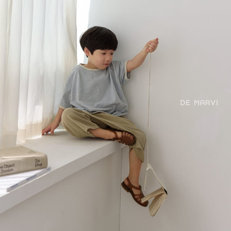 DE MARVI - Korean Children Fashion - #Kfashion4kids - Paul Stripes Tee - 12
