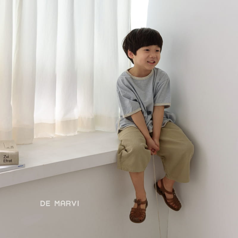 DE MARVI - Korean Children Fashion - #Kfashion4kids - Paul Stripes Tee - 2