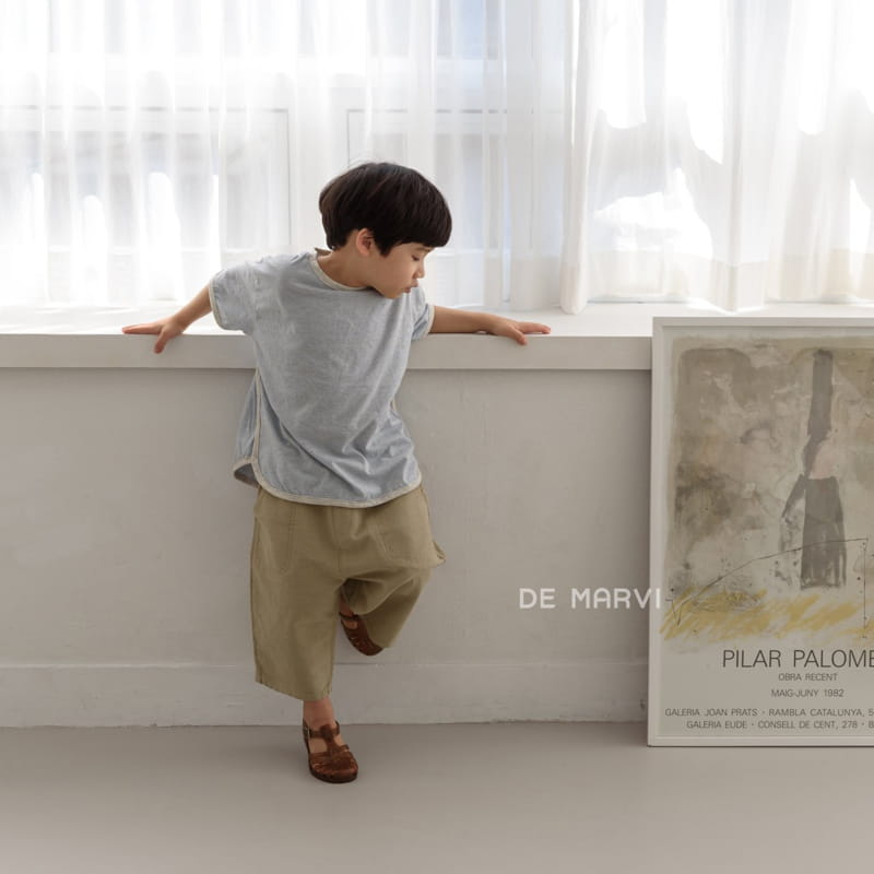 DE MARVI - Korean Children Fashion - #Kfashion4kids - Paul Stripes Tee - 3