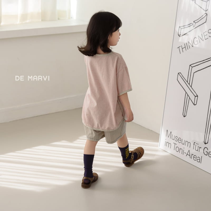 DE MARVI - Korean Children Fashion - #Kfashion4kids - Paul Stripes Tee - 4