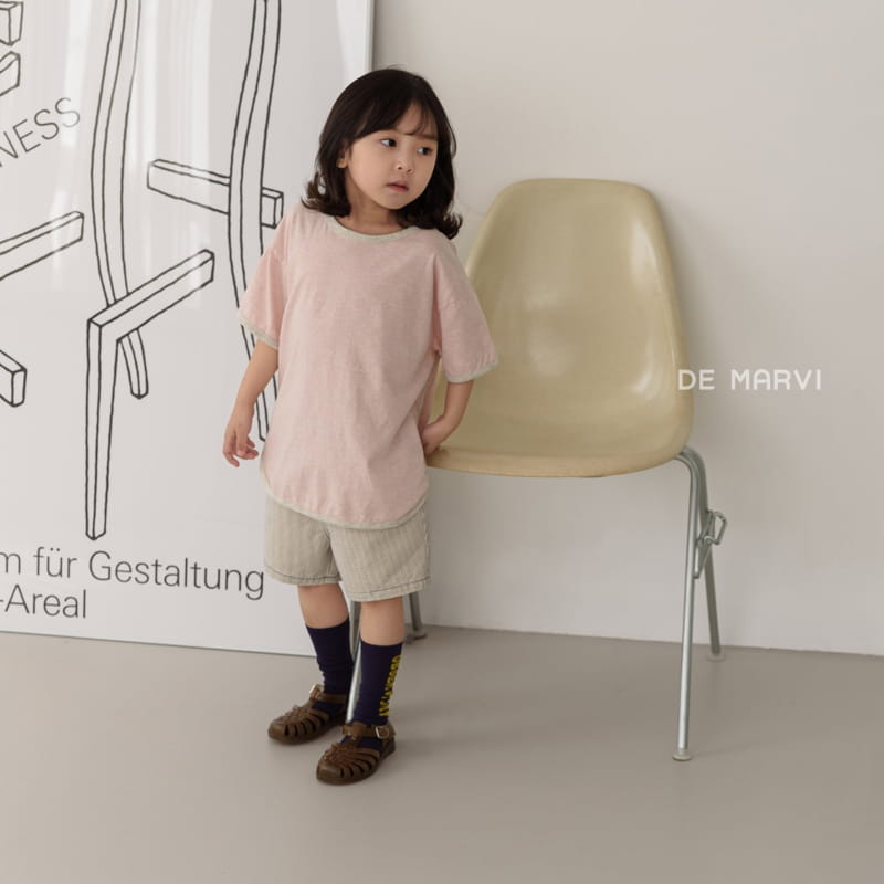 DE MARVI - Korean Children Fashion - #Kfashion4kids - Paul Stripes Tee - 5