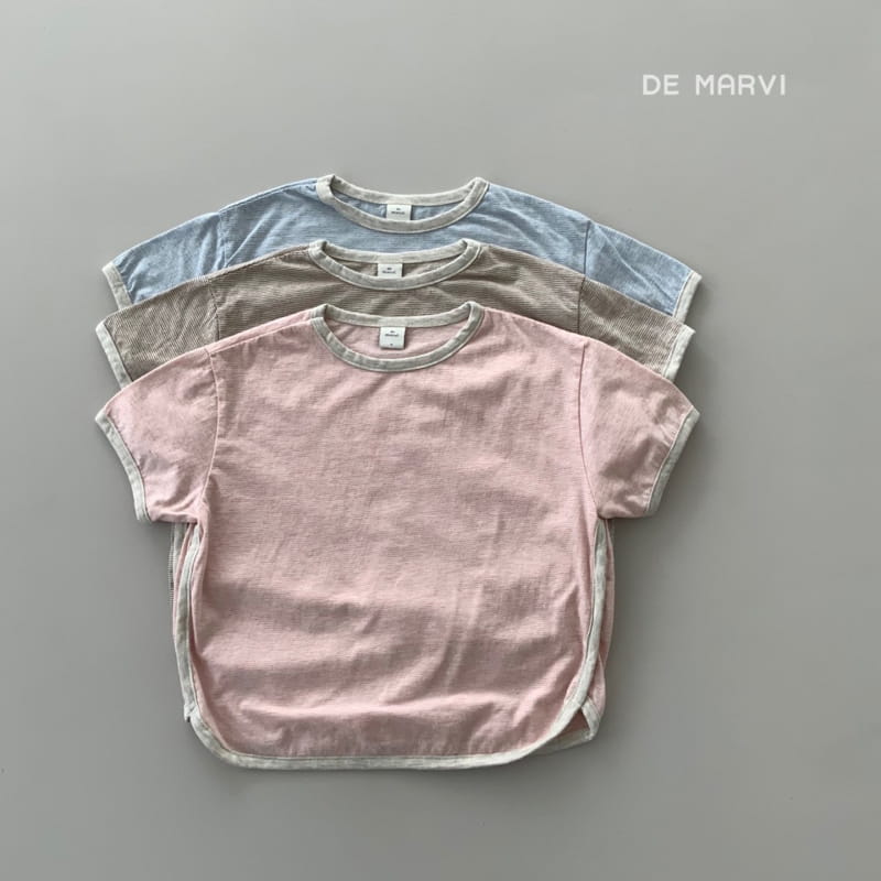 DE MARVI - Korean Children Fashion - #Kfashion4kids - Paul Stripes Tee - 8
