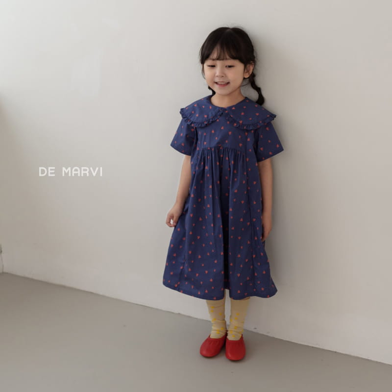 DE MARVI - Korean Children Fashion - #Kfashion4kids - Heart One-piece - 12